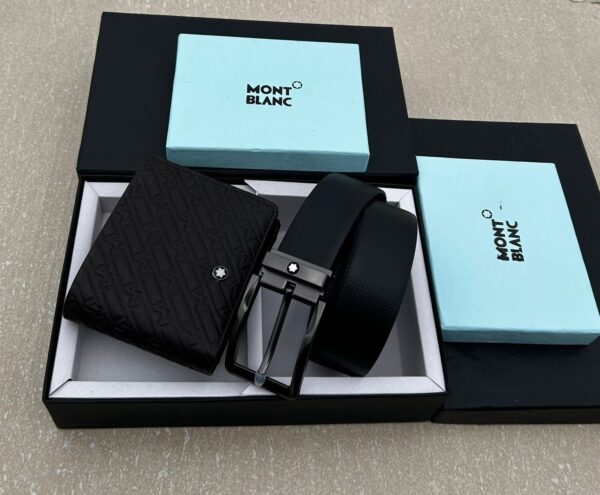 MONT BLANC BELT&WALLET