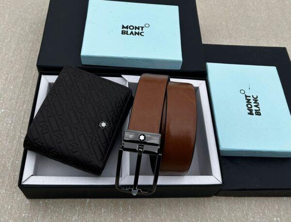 MONT BLANC BELT&WALLET