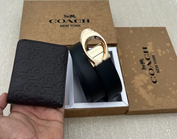 COACH BELT&WALLET