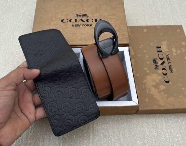 COACH BELT&WALLET