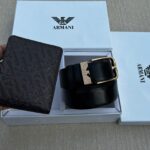 ARMANI BELT&WALLET