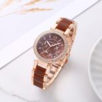 Michael Kors Rose Gold Women's Chronograph Watch – Crystal Accent Edition