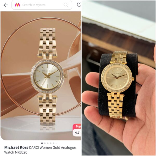 Michael Kors Analog Gold Women Watch MK3365